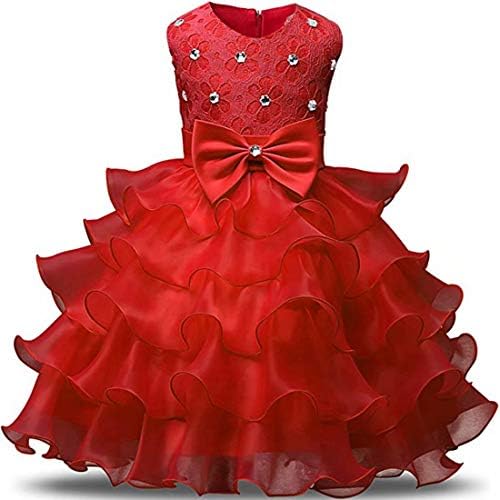 Sunny Andy Girls Dresses Party Pageant Girl's Special Occasion Wedding Ruffles Flower Gown