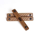 Grooved Rail Panels, M-LOK with Handstop, Walnut Wood 3-Piece