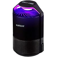 Katchy Indoor Fly Trap - Catcher & Killer for Mosquito, Gnat, Moth, Fruit Flies - Non-Zapper Traps for Buzz-Free Home…