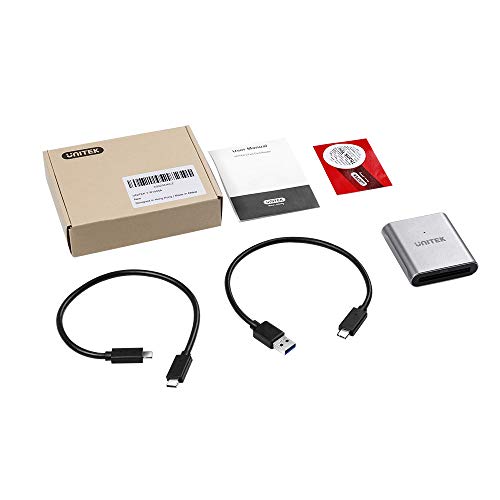 image for CFast Card Reader, Unitek USB 3.0 USB C CFast 2.0 Card Reader, Portabl