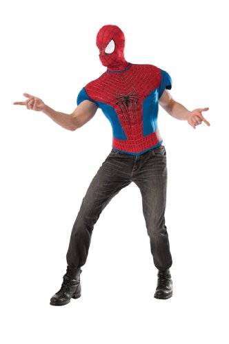 Rubie's Costume Men's Marvel Universe The Amazing Spiderman 2 Muscle Chest Top