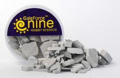 GF9 Hobby Scenics: Concrete Rubble Mix