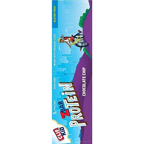 ZBAR PROTEIN – CHOCOLATE CHIP – CRISPY SNACK BARS – MADE WITH ORGANIC OATS – NON-GMO – 5G PROTEIN – GLUTEN FREE PROTEIN BARS (15 PACK)
