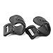 MagiDeal 10pcs Black Plastic Camping Awning Tent C Clips for 10mm-13mm Poles