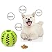 CAVN Soft Rubber Toy IQ Treat Ball for Dogs and Cats (Dental Treat and Bite Resistant) Durable Non-Toxic Strong Tooth Cleaning Dog Feed Ball for Pet IQ Training/ Chewing/Playing, Dog Chew Toys