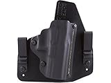 Beretta Nano with Crimson Trace Laserguard (LG-412) IWB Hybrid Holster with Adjustable Retention and Comfort Curve, Black Arch Holsters (Formerly SHTF Gear) ACE-1 Gen 2