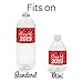 Class of 2020 Graduation Water Bottle Labels - 24 Stickers (Red)
