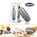 ColorGo Potato Chip Bag Sealer, Handheld Mini Heat Resealer Machine For Plastic Food Storage Gray [Upgrade Version & Patent Protect]