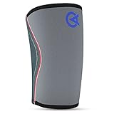 Crescendo Athletics Knee Protection, Sleeve Brace Provides Compression, Warmth, and Support, Avoid Injury While Running, Weightlifting, or Playing Sports (colors Grey or Black, Sizes S, M, L, XL)