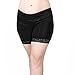 Undersummers Women's Ultrasoft Lace Slip Shorts: Prevent Thigh Chafing with Stay-Put Short Length (S-4X)