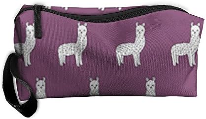Cosmetic Bags Brush Pouch Alpaca Portable Makeup Bag Zipper Wallet Hangbag