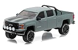 New 1:64 ALL-TERRAIN SERIES 4 - GREY 2015 15 CHEVROLET SILVERADO 1500 Diecast Model Car By Greenlight