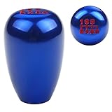 DEWHEL JDM Racing Type R Style 6 Speed 6MT Manual Gear Stick Shift Knob for Honda Civic Accord S2000 Acura Integra Blue