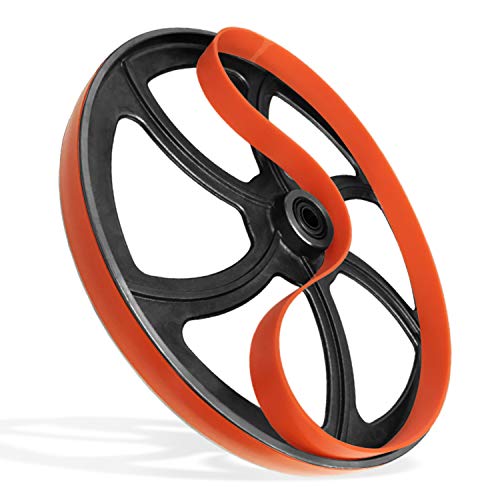 [2 Pack] 12 inch x 7/8 inch x .095 inch Urethane Band Saw Tires No Adhesive Needed