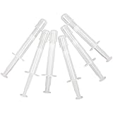 Funwill Disposable Anal Vaginal Applicator Sex Lubricant Injector Syringe Lube Tube Sex Aid Tools (10 Pack) (Clear)