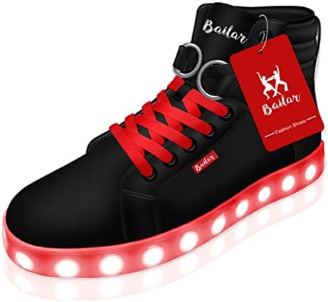 Light Up Shoes For Kids, Girls Boys Women &amp; Men with 11 Led Lighting Patterns &amp; 4 Pairs Of Colorful Laces
