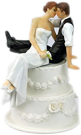 Married Cake Topper Resin Bride and Groom Doll Craft