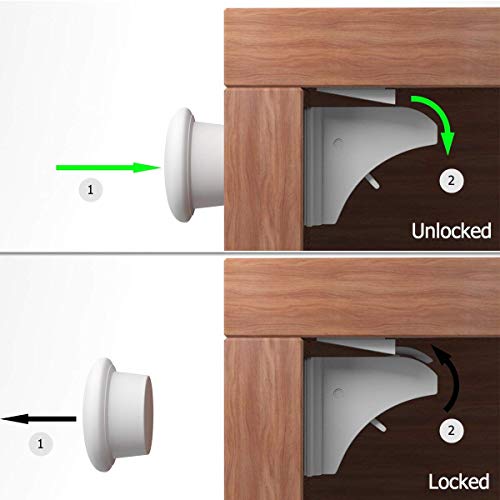 2 GOMILE+Magnetic+Cabinet+Safety+Proofing