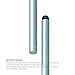 elago® Stylus [Ball][Coral Blue] - [Premium Aluminum][Ballpoint Pen][Replaceable Extra Tip Included] - for iPad, iPad Pro, iPad Mini and iPhone