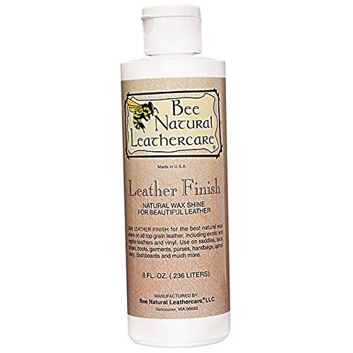 Bee Natural Leather Finish, Neutral, 8 oz
