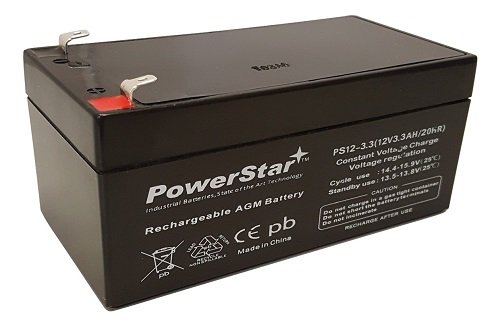 12V 3.3Ah Battery Replaces HZS12-3.3