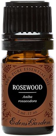 Rosewood 100% Pure Therapeutic Grade Essential Oil by Edens Garden 5 ml