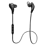 FW ZONE Bluetooth Headphones With Super Batteries Playing Time Last Over 9 Hours HD Stereo Bluetooth Earbuds Wireless Sport Headphones With Mic Bluetooth V4.1 Wireless Headset For Gym Running(Black)