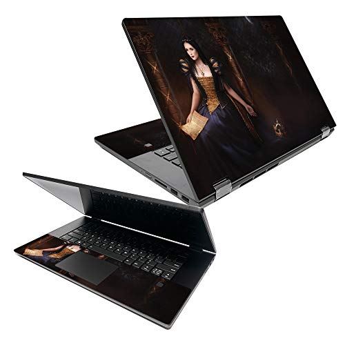 MightySkins Skin Compatible with Lenovo Ideapad C340 15" (2019) - Ebony Crown |…