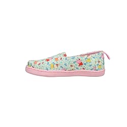 TOMS Kids Girls Peppa X Alpargata Slip On Flats