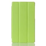 Lenovo Tab 2 A7-10 Smartshell Case -Slim Fit Smart Cover Case Style Folding Leather Case for Lenovo Tab 2 A7-10 (7.0-Inch 2015 Released) Tablet Stand Cover - Green