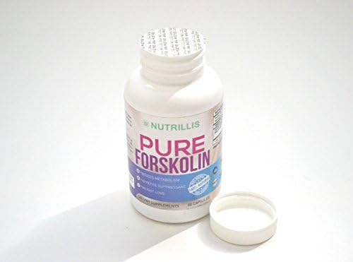 Non Gmo, 100% Pure Forskolin Extract, Standardized to 20%, For Carb Blocker, Natural Organic, Weight Loss Pills for Men and Women, Stomach Fat Burner, Appetite Suppressant,Metabolism Booster