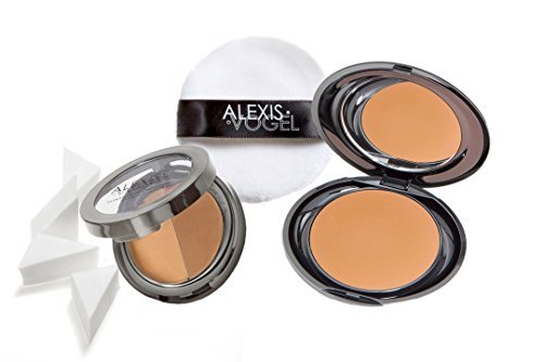 Best Foundation Makeup Kit for Creating a Flawless Look - Alexis Vogel Flawless Face Kit - Includes Signature Foundation in 2 Shades, Pro Powder, Pro Sponges, and Pro Puff - Kit Available in Light, Medium, and Dark to Match Any Skin Tone