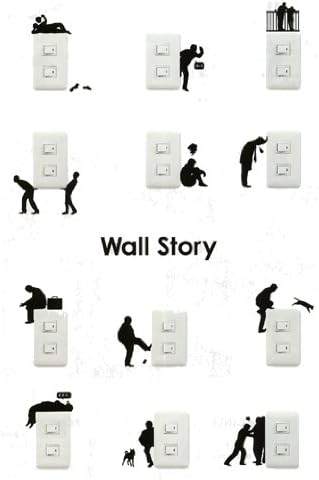Amazon Wall Story ウォールストーリー ウォールステッカー Ojisan 昼寝 Ws O 10 東洋ケース ウォールステッカー オンライン通販