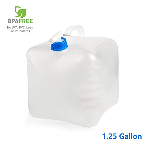 image for 90 Points 1.25 Gallon/5L 2.5 Gallon/10L 5 Gallon/20L Collapsible BPA F