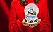 Lightahead® 100 mm Musical Christmas Snow Globe with Falling Snowflakes & Music Playing (Snowman)