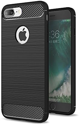 iphone 7 Plus Case,Made with Premium TPU,Good heat dissipation,Don't leave fingerprins,iphone7 5.5 Inch (Black)