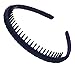 STHUAHE Woman 5PCs Multicolor Protection Resin Teeth Comb Hair Hoop Hairband Headband Hair Accessories by Beauty hair (5 Color)