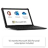 Fire HD 10 Plus tablet, 64 GB, Slate, with Ads + Bluetooth keyboard + 12-month Microsoft 365 Personal subscription