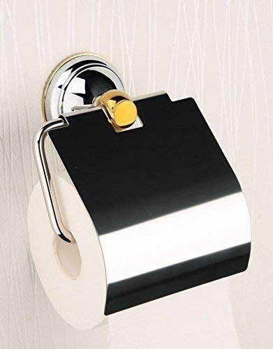 トイレットペーパーロールホルダーペーパーシェルフトイレットペーパー収納ラック カバーペーパーが付いている台所及び浴室スペース掛かる壁の銅 ドリルwc ペーパーホルダーのバスルームアクセサリーキッチンロールホルダーなし Gotours Online