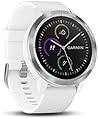 GARMIN - Smartwatch GARMIN Vivoactive 3 1,2' GPS Waterproof 5 ATM Glonass White Stainless steel (Renewed)