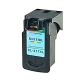 SuperInk 1PK Remanufactured Replacement CL-211XL Tri-color Ink Cartridge use with PIXMA MP280 MP230 iP2700 MP495 MP250 MX410 iP2702 MX340 MP240 MP270 MX420 MX360