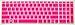 Folox Silicone Keyboard Cover Skin Protector for HP Pavilion 15-e 15-j 15-b 15-n 15-d 15-g 15-p 15-Q 15-u 15-r ENVY TouchSmart Sleekbook m7-j 17-j 17-e 17-f (Hot Pink)