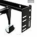 MALOUF Bed Frame Headboard Bracket Modification Plate Vertical Modi, Set of 2, Standard, Black