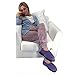 Nature Creation- Thermo Shoes Warm Up Slippers- Microwave Heated Foot Warmers- Hot & Cold Therapy (Purple XL)