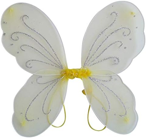 MiyaSudy Girl's Butterfly Fairy Wings Fancy Dress-up Angel Wings Halloween Birthday Party Costume