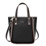 Shoulder Bag for Women Leather Bucket Messenger Change Phone Bag Handbag,Rakkiss