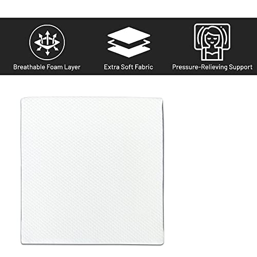 Greaton, 24Inch Bed Wedge Pillow with High Density Foam, Stylish Chic