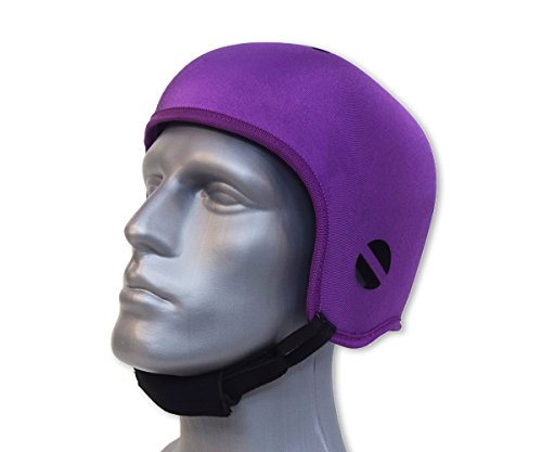 Opti-Cool Headgear Soft Protective Cooling Helmet (Purple, X-Large (24.25-26in))