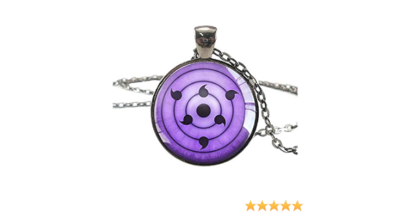 Sharingan Pendant Chain Necklace 