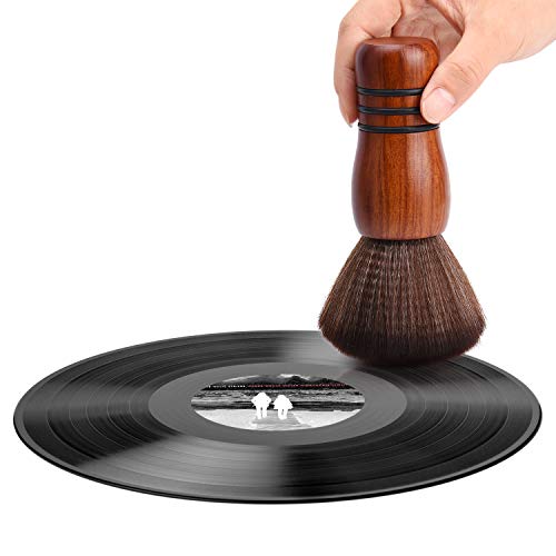 LP Cleaning Brush Vinyl Record Cleaner Anti-Static Soft Turntable CD Album Cartridge Clean … (Style 1)